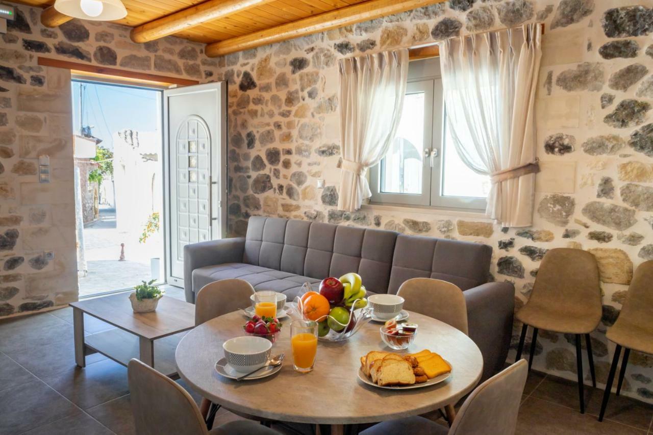 Marilena Natural Stone House, By Hellocrete Pigí المظهر الخارجي الصورة
