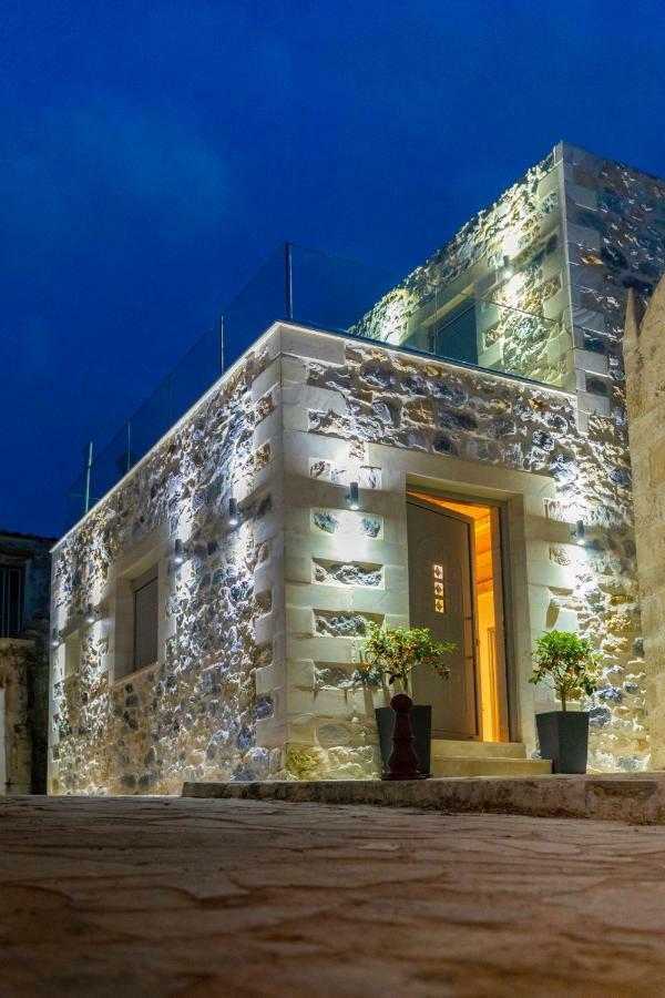 Marilena Natural Stone House, By Hellocrete Pigí المظهر الخارجي الصورة
