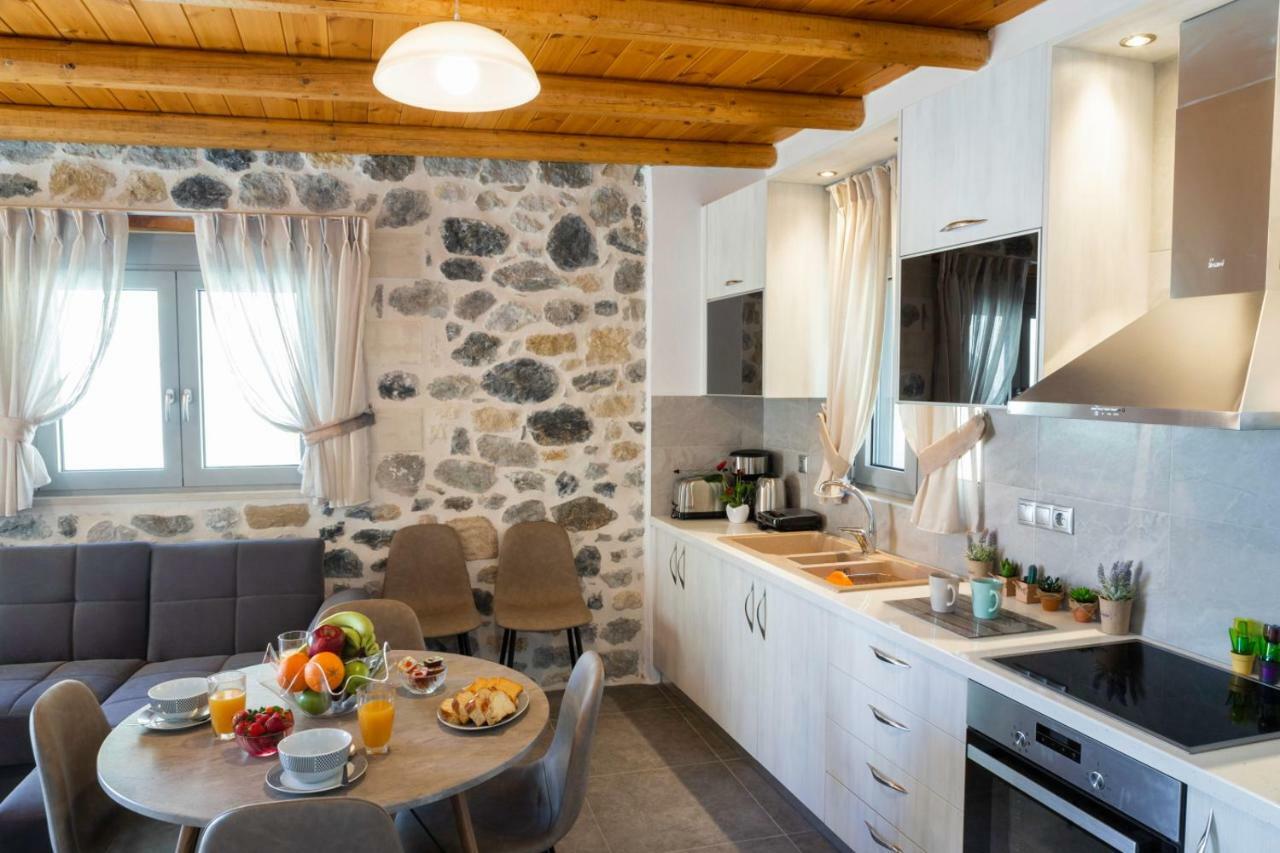 Marilena Natural Stone House, By Hellocrete Pigí المظهر الخارجي الصورة